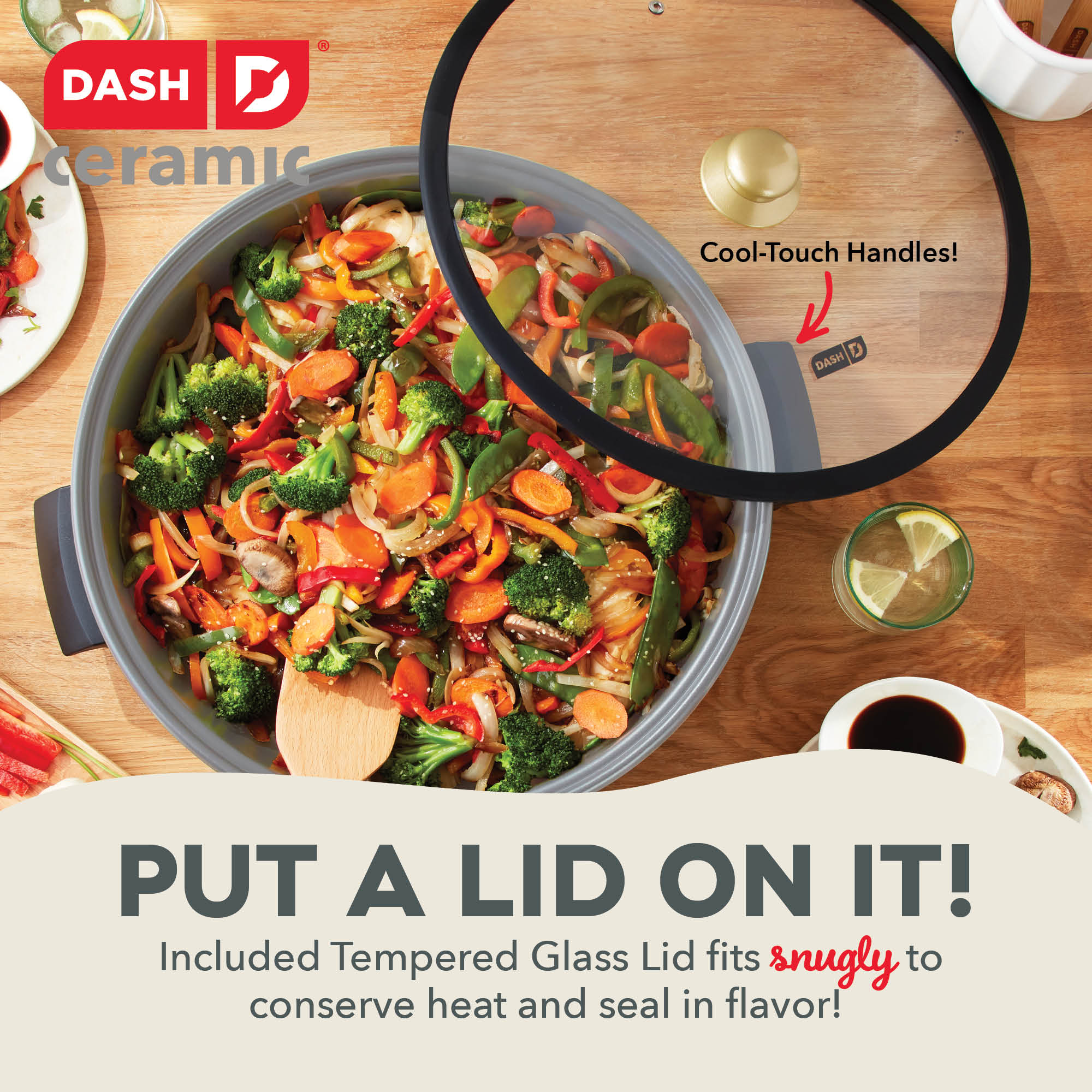 Ceramic Nonstick Family Size Skillet
